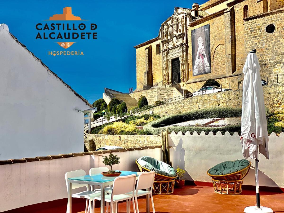 Hospederia Castillo De Alcaudete Exterior foto